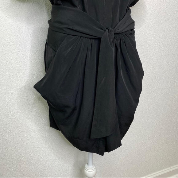 All Saints Spitalfields Grommet Button Front Dress - Picture 3 of 8